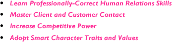 Professionally-Correct Human Relations Skills
